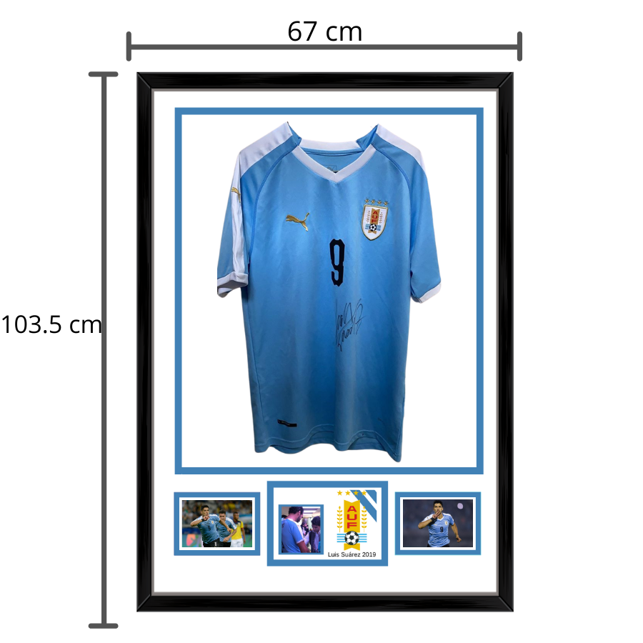 Marco Negro-interior (Blanco / Azul)  «Edición Advanced» luis suarez