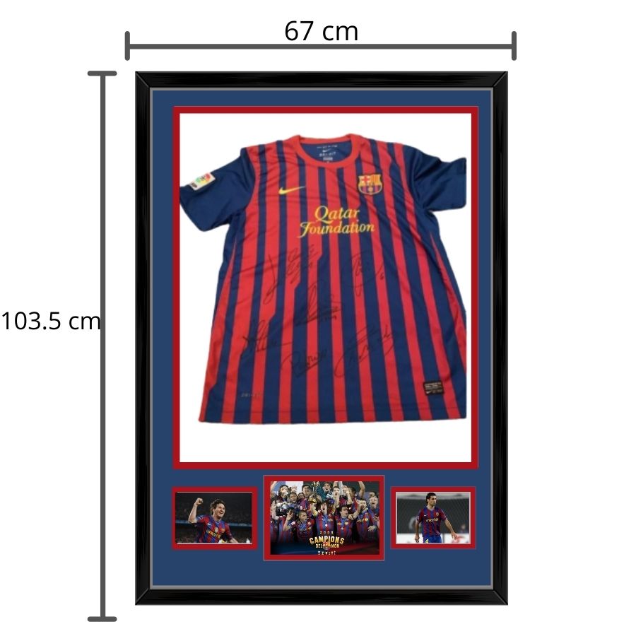 Marco Negro-interior azul rojo barcelona ( andrés)