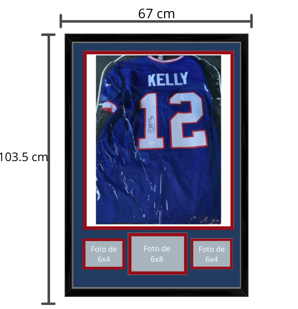 Marco Negro-interior (rojo/ azul) «Edición Advanced» Juan Carlos