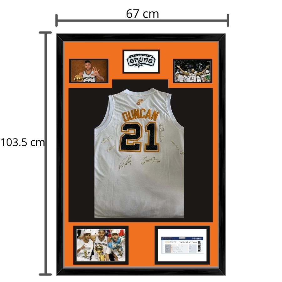 Marco Negro- interior (azul / filo rojo) JOSUE «Edición Premium»