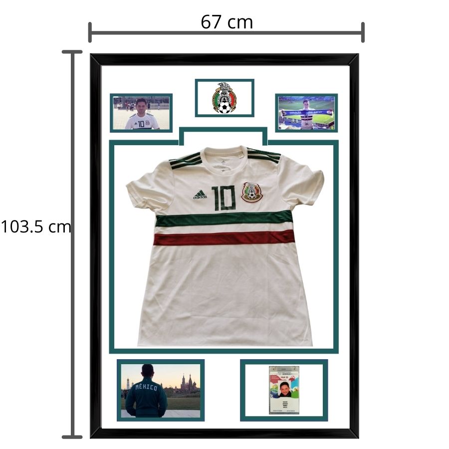 Marco Negro- interior (blanco/ filo verde) Adolfo Monroy»Edición Premium»