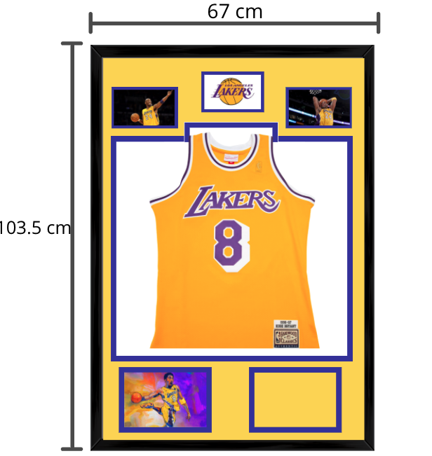 Marco Negro- interior (azul / filo rojo) «Edición Premium» Jorge García