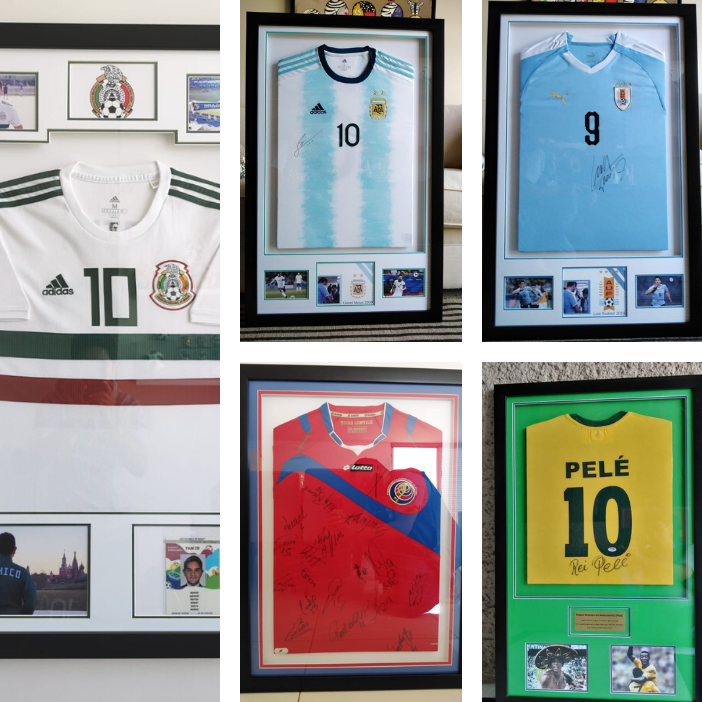 Marco de exhibición de jersey, marco de camiseta de fútbol, marco de  exhibición de camisetas deportivas estándar para adultos, marco de fotos de